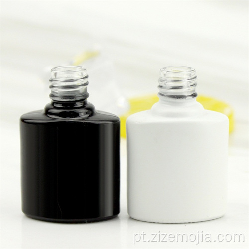 Frasco de esmalte 10ml branco transparente de 10ml